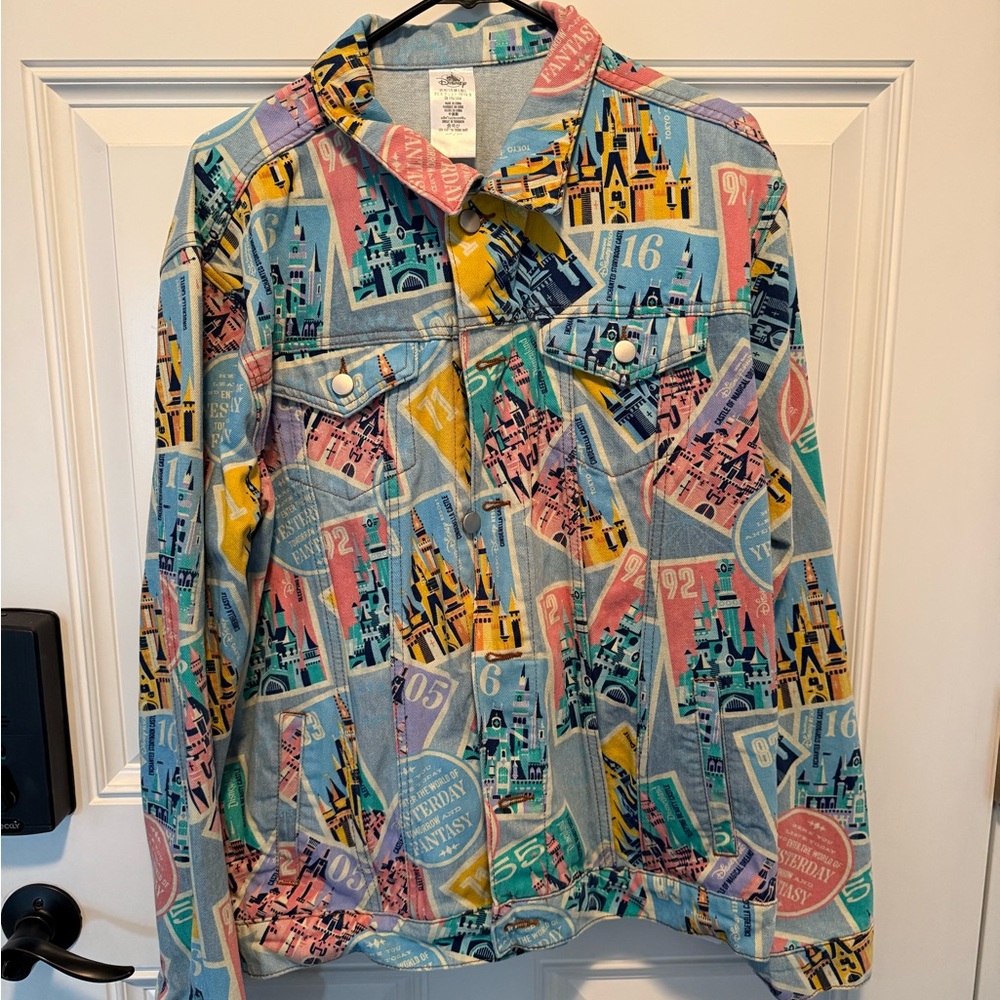 Disney Blue and Yellow Lightweight Comic Jacket